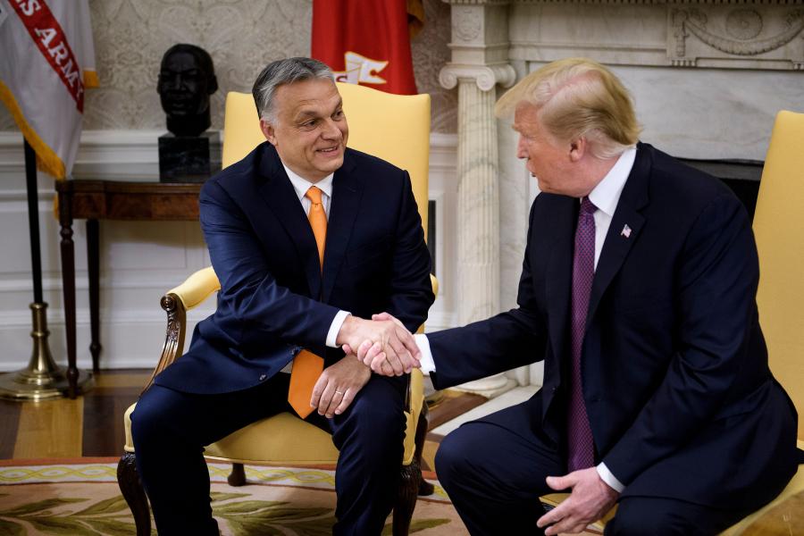 Orban and Trump meet in Washington Orban and Trump meet in Washington
